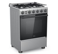 Image of Midea 60x60cm Gas Cooking Range With Turnspit Grill Full Safety Stainless